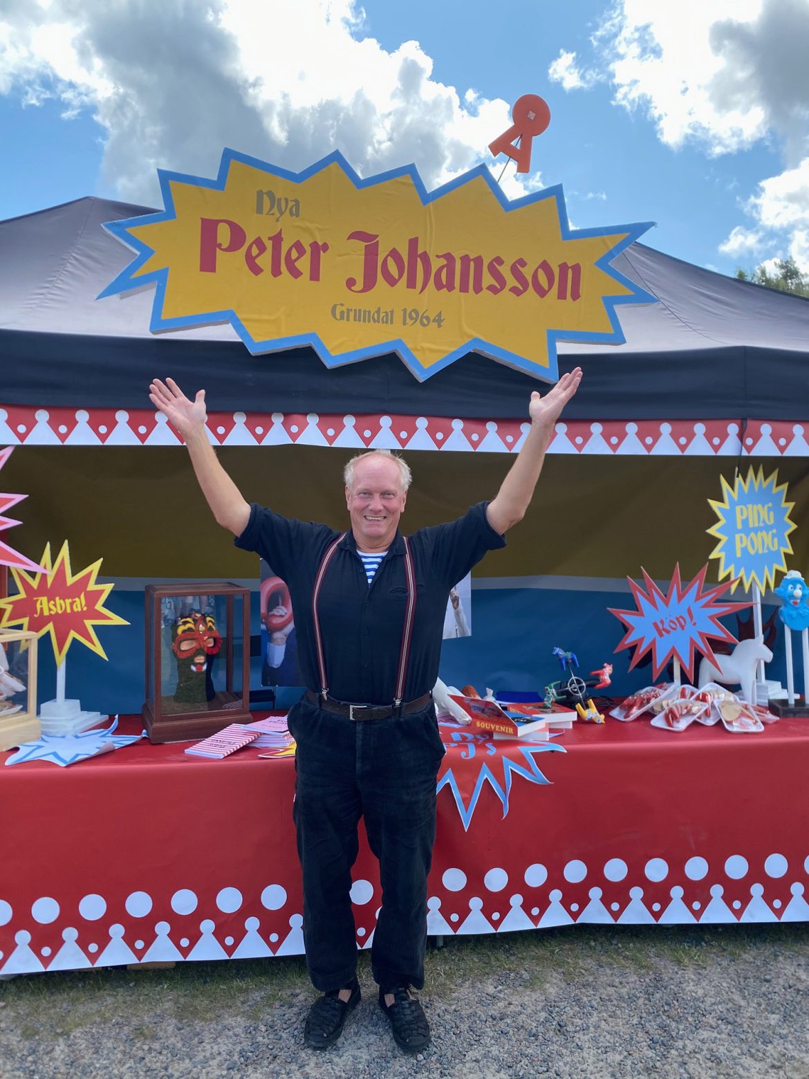 Årstads Mycket Tillfälliga Konsthall – Peter Johansson på Sjönevads marknad
