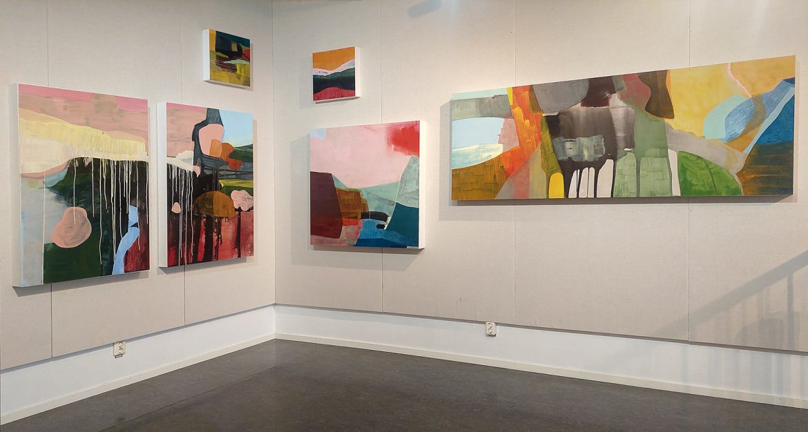 Ljuset i kvällningen – Malin Palm på Galleri  Hörnan i Falun