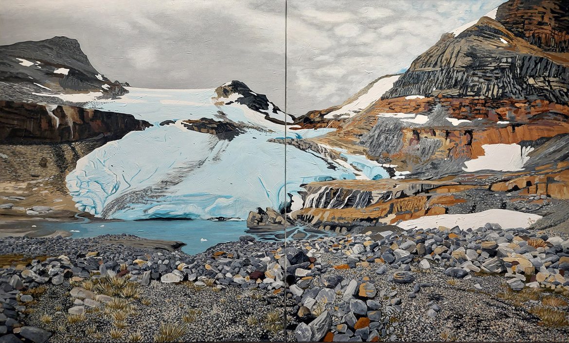 Glaciärer – Charlotte Rosenberg på Galleri Hörnan